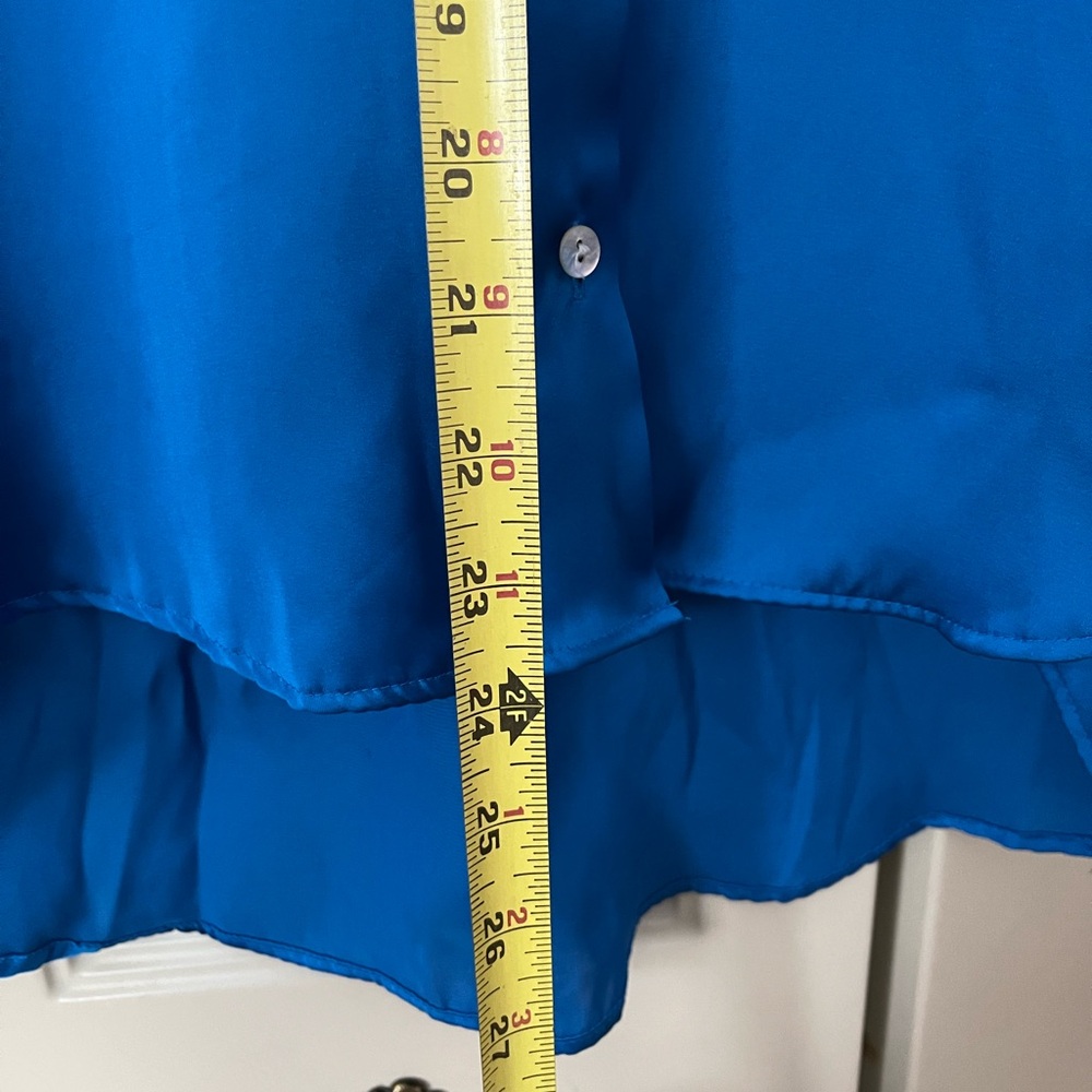 Zara Royal Blue Button Down Shirt - Picture 5 of 10